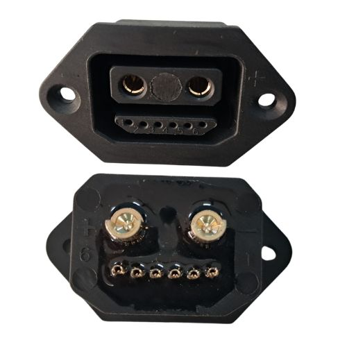 DTAP CAN 2+6 PIN FEMALE SOCKET (05f5)