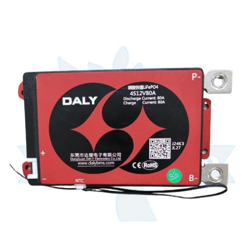 LFP 4S 80A SAME PORT W/P DALY BMS  (33b5)